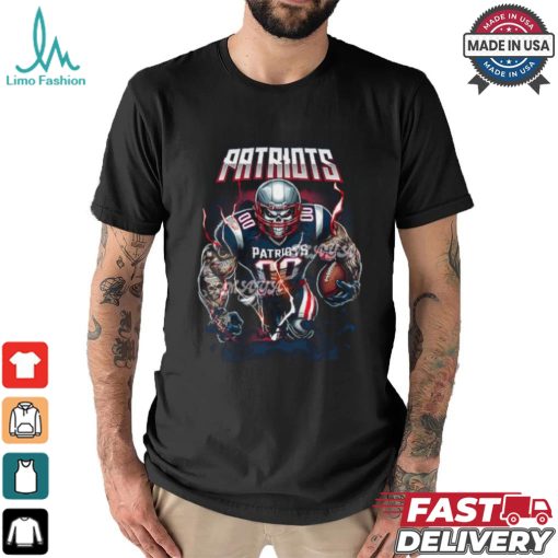 Patriot football mascot shirt