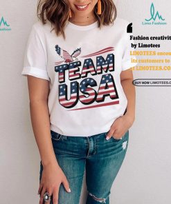 Patriotic Team USA Eagle flag 2024 shirt