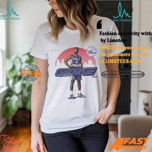 Paul George Philadelphia 76ers Skyline Shirt