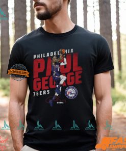 Paul George Philadelphia 76ers Slant Shirt
