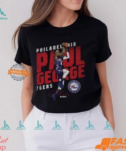Paul George Philadelphia 76ers Slant Shirt