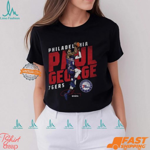 Paul George Philadelphia 76ers Slant Shirt