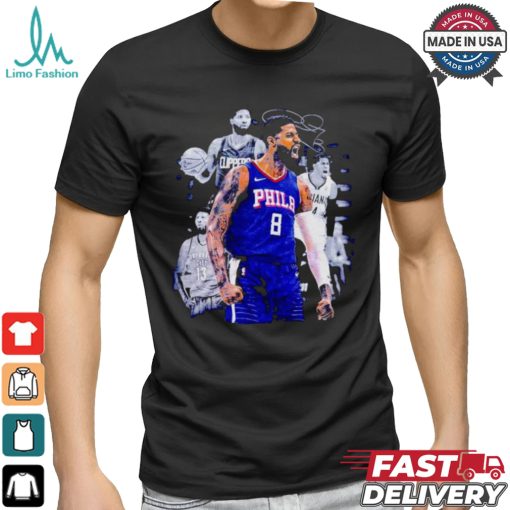 Paul George Philadelphia 76ers vintage shirt