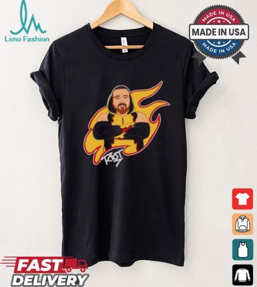 Paul Riot return cartoon signature shirt