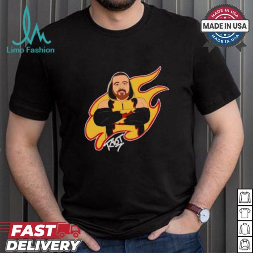 Paul Riot return cartoon signature shirt