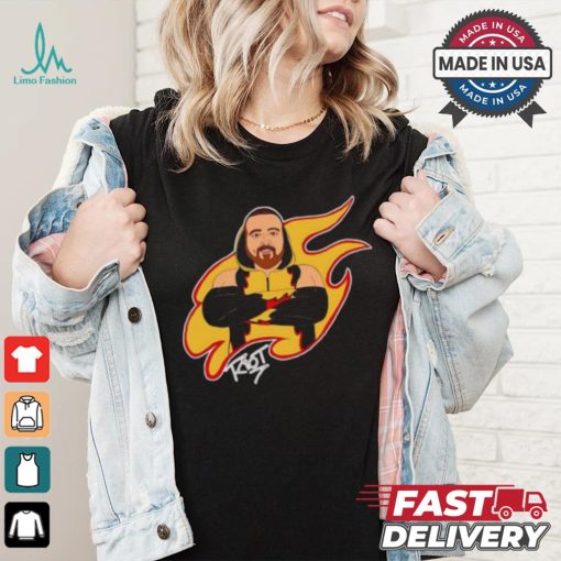 Paul Riot return cartoon signature shirt
