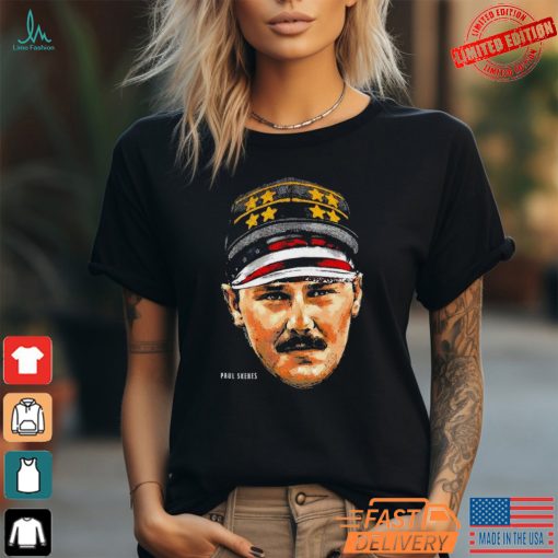 Paul Skenes Pittsburgh Pirates Portrait Big Head Cartoon Shirt