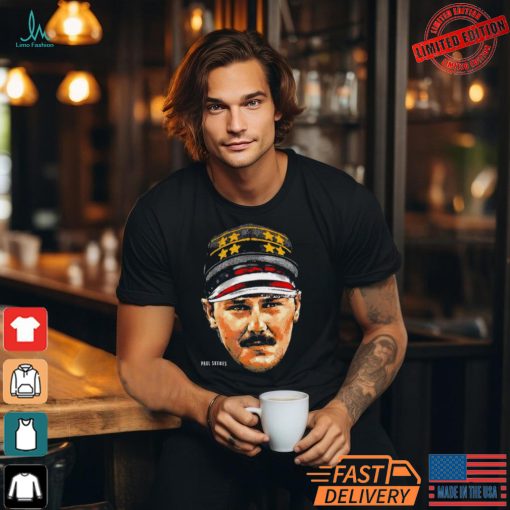Paul Skenes Pittsburgh Pirates Portrait Big Head Cartoon Shirt