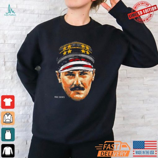 Paul Skenes Pittsburgh Pirates Portrait Big Head Cartoon Shirt