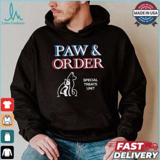 Paw And Order Special Treats Unit T shirt