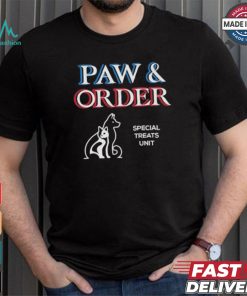 Paw And Order Special Treats Unit T shirt