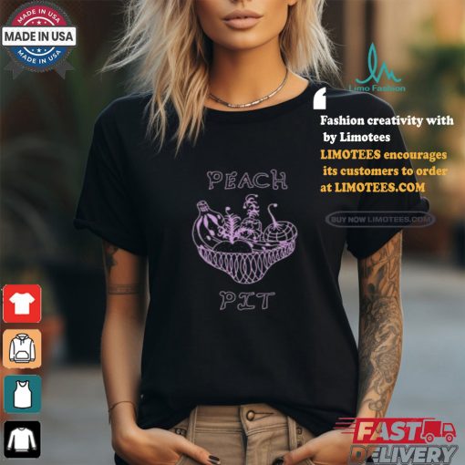 Peachpitmusic Store Peach Pit Fruit Shirt