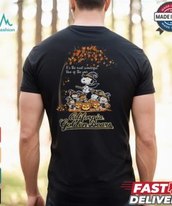 Peanuts Characters California Golden Bears Halloweens It’s The Most Wonderful Time Of The Year Shirt