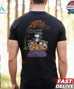Peanuts Characters Florida Gators Halloweens It’s The Most Wonderful Time Of The Year Shirt