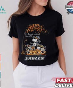 Peanuts Characters Georgia Southern Eagles Halloweens It’s The Most Wonderful Time Of The Year Shirt