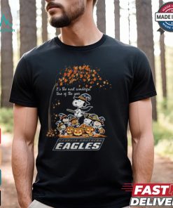 Peanuts Characters Georgia Southern Eagles Halloweens It’s The Most Wonderful Time Of The Year Shirt