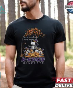 Peanuts Characters Kansas State Wildcats Halloweens It’s The Most Wonderful Time Of The Year Shirt