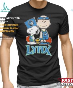 Peanuts Characters Minnesota Lynx Shirt