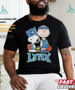 Peanuts Characters Minnesota Lynx Shirt