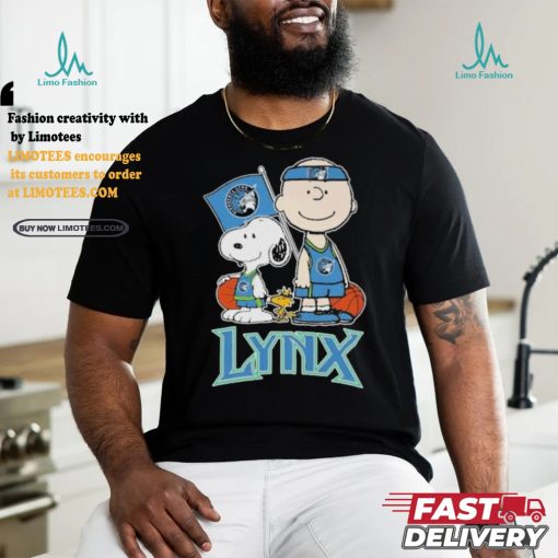 Peanuts Characters Minnesota Lynx Shirt