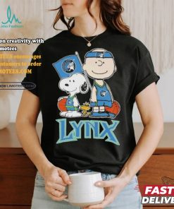 Peanuts Characters Minnesota Lynx Shirt