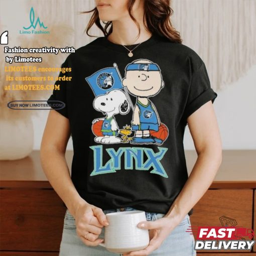 Peanuts Characters Minnesota Lynx Shirt
