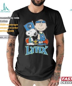 Peanuts Characters Minnesota Lynx Shirt