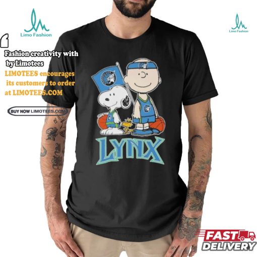 Peanuts Characters Minnesota Lynx Shirt