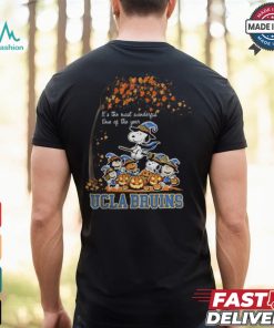 Peanuts Characters Ucla Bruins Halloweens It’s The Most Wonderful Time Of The Year Shirt