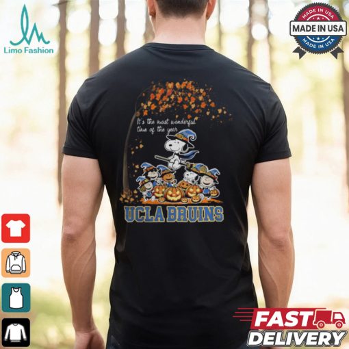 Peanuts Characters Ucla Bruins Halloweens It’s The Most Wonderful Time Of The Year Shirt