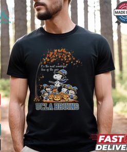 Peanuts Characters Ucla Bruins Halloweens It’s The Most Wonderful Time Of The Year Shirt