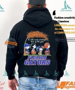 Peanuts Characters X Florida Gators It’s The Most Wonderful Time Of The Year Shirt