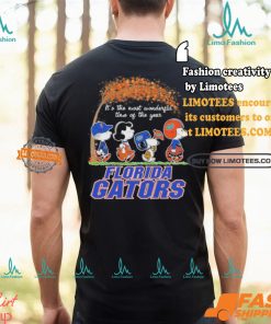 Peanuts Characters X Florida Gators It’s The Most Wonderful Time Of The Year Shirt