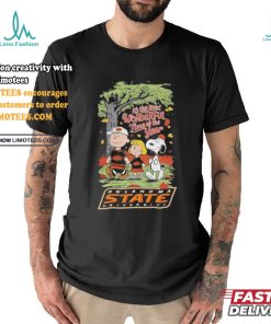 Peanuts Characters X Oklahoma State Cowboys It’s The Most Wonderful Time Of The Year Shirt