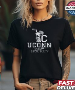 Peanuts X Uconn Hockey Tee shirt