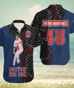 Pedro Martinez Boston Red Sox Icon Series Aloha Shirt