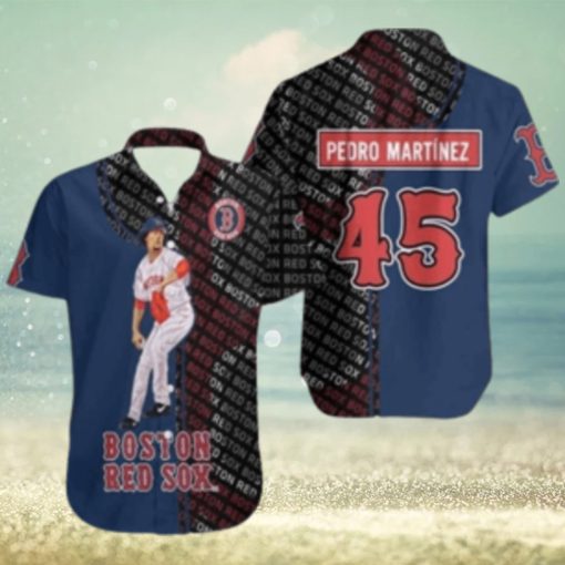 Pedro Martinez Boston Red Sox Icon Series Aloha Shirt