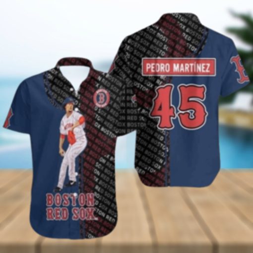 Pedro Martinez Boston Red Sox Icon Series Aloha Shirt