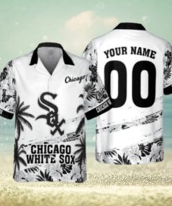 Personalized Chicago White Sox Tropical Palm Custom Hawaiian Shirt