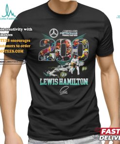 Petronas Pormula One Team 200 Lewis Hamilton Signature Shirt