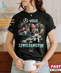 Petronas Pormula One Team 200 Lewis Hamilton Signature Shirt