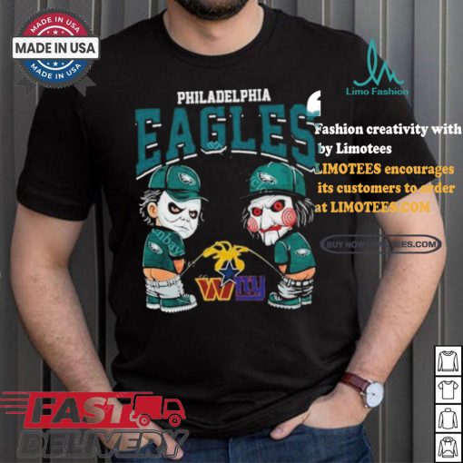 Philadelphia Eagles NFL Halloween Peeing Funny Shirt