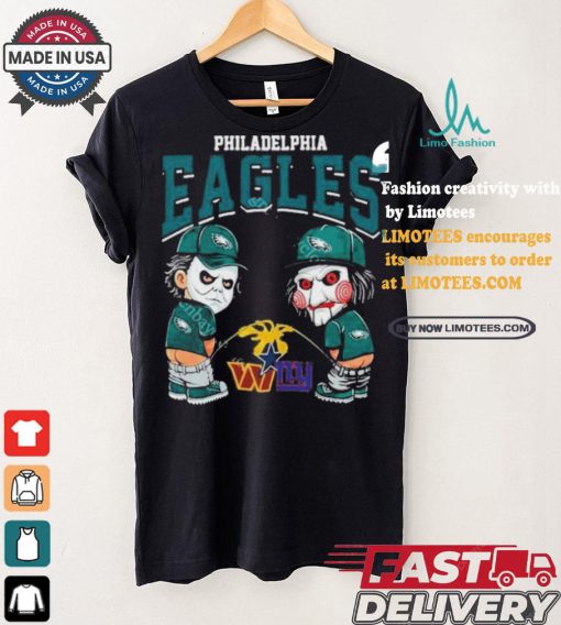 Philadelphia Eagles NFL Halloween Peeing Funny Shirt