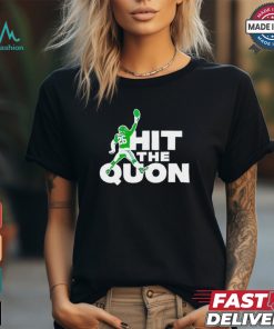 Philadelphia Eagles Saquon Barkley hit the Quon Shirt