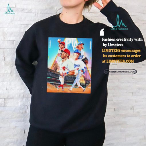 Philadelphia Phillies vs Los Angeles Dodgers best teams face off Under The Bright Lights Shirt