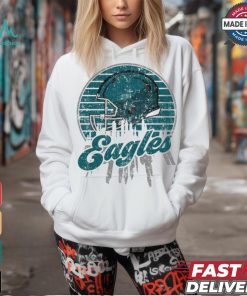 Philadelphia football team Skyline helmet T Shirt