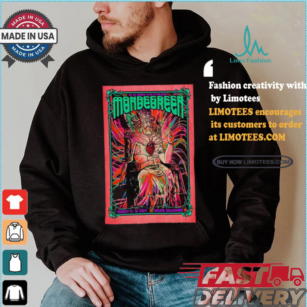 Phish Modegreen Aug 15 18 2024 The Woodlands in Dover DE Poster Shirt Phish Modegreen Aug 15 18 2024 The Woodlands in Dover DE Poster Shirt