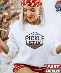 Pickle Stix Surfboards Neapolitan White Concert T shirt