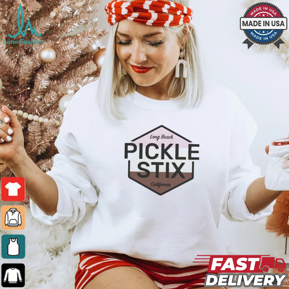 Pickle Stix Surfboards Neapolitan White Concert T shirt Pickle Stix Surfboards Neapolitan White Concert T shirt