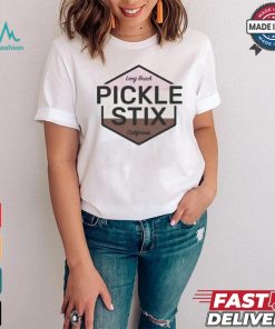 Pickle Stix Surfboards Neapolitan White Concert T shirt